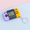 Mini Dual-Color Electronic Tetris Game Keychain Console
