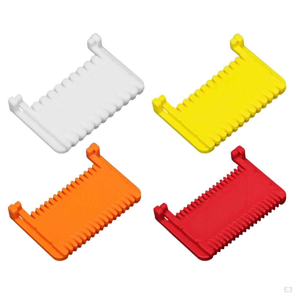 Miarka krawiecka z klipsem, szablon do naszywania, 9,5x4,5 cm, przenośna, wszechstronna, do precyzyjnego podwijania