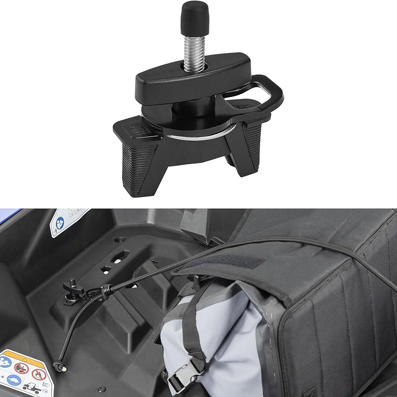 KEMIMOTO Expandable Anchor Mount, Tie Down Anchors Cargo Anchor Bed Tie Down Tab Kit Compatible with Can-Am Maverick, Defender, Sea-Doo, 2PCS 1