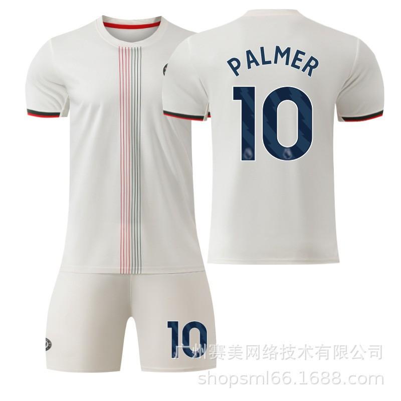 26 Football Uniform No. 10 Palmer Jersey 8 Enzo 24 Chelsea Away Suit Men's 20