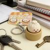 1/2/3 Stück Schlüsselanhänger Anhänger Stressabbau Spielzeug Mini Dampfbrötchen Tasche Anhänger Weich Elastisch Quetschen Dekompression Schlüsselanhänger