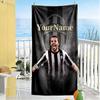 Juventus Customize Text Beach Towel Super Soft & Absorbent For Beach Bathroom Outdoor Swimming Pool Camping Picnic Yoga Diving Vacation Accessories