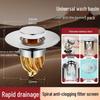 Universal Leak-Proof Press-Type Pop-Up Basin Stopper - Anti-Odor Sink Drainer