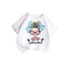 Unisex Summer 2024 Kids' Cotton T-Shirt – Fashionable Short-Sleeve Round Neck for Boys and Girls