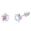 Bobisty Hypoallergenic Surgical Stainless Steel Earrings for Women Screw Back Earrings  Cute Flower Butterfly Stud Hoop Earrings