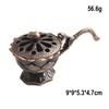 Home Fragrances Incencence Burner 9*5.3*4.7CM Bronze Alloy Burner With Handle Fit For Home Decoration Lotus Incense