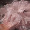 Transparent Pleated Lace Fabric with Large Wave for Wedding Dresses, Evening Gowns, Children's Clothing & DIY Designer Accessories