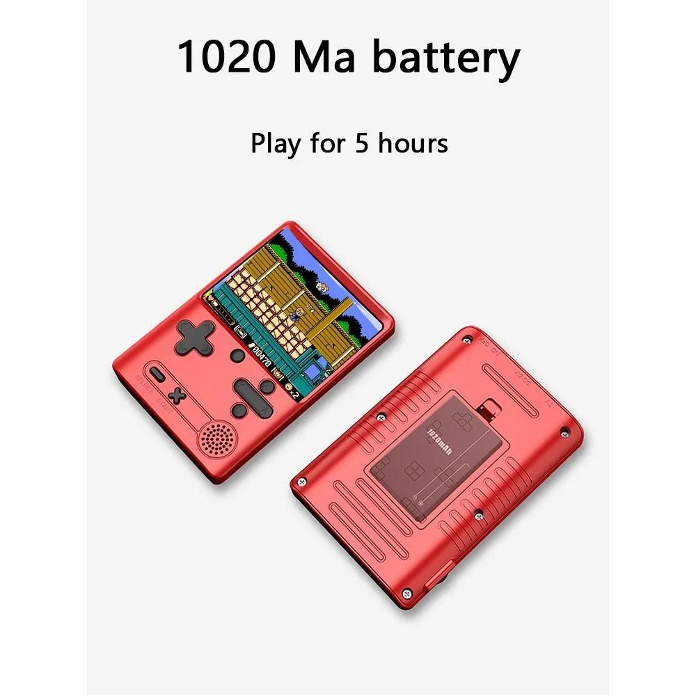 M6 Handheld Spielkonsole Einzel Doppel Kinder 500 Spiele Retro Klassische Nostalgische Mini Handheld Geschenk