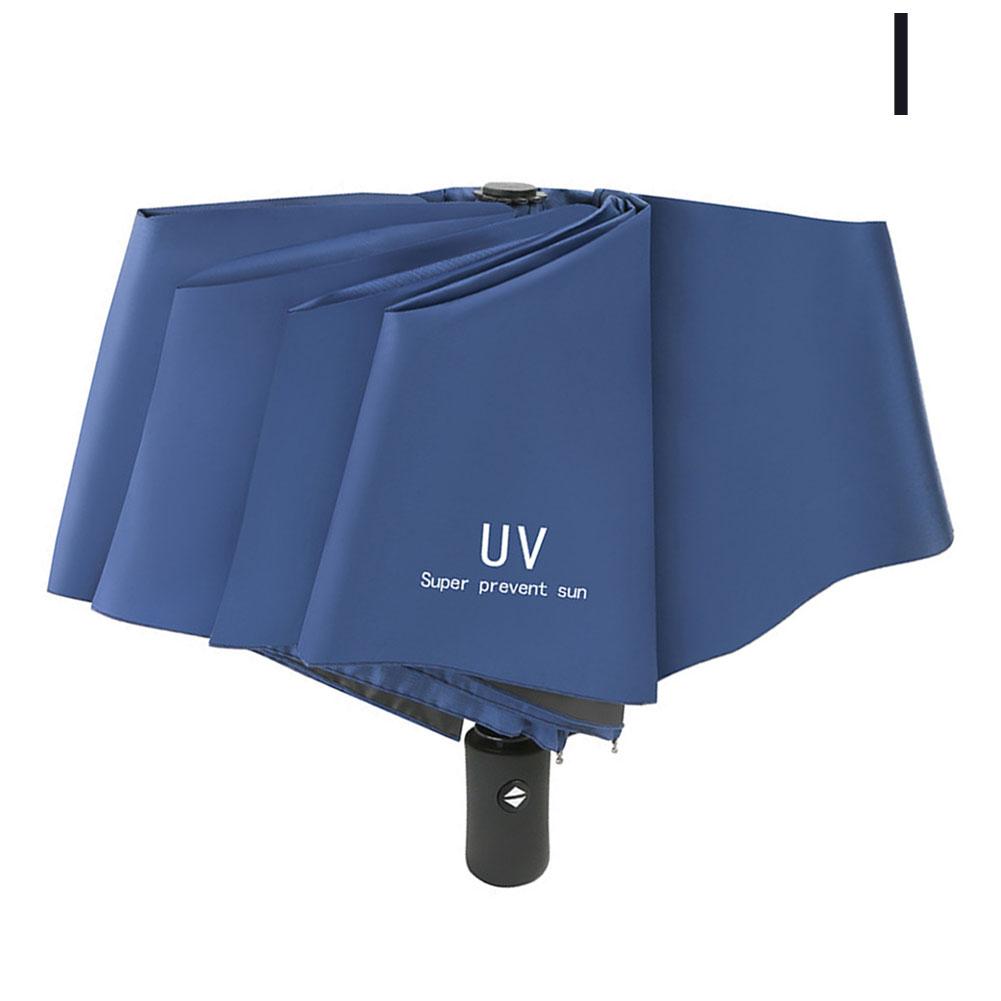 UV Sun Protection Umbrella Strong Windproof Automatic Large Format Outdoor Umbrella Sunshade UV Protection Easy to fold