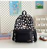 Schoolbag Japanese Ins New High-value, Fresh, Sweet and Cute Polka Dot Puppy Backpack, Light Backpack for Junior High School Students