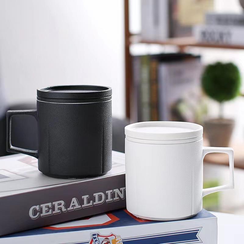 Tea Separation Ceramic Office Cup With Filter Souvenir Gift Office Water Cup With Lid Tea Cup