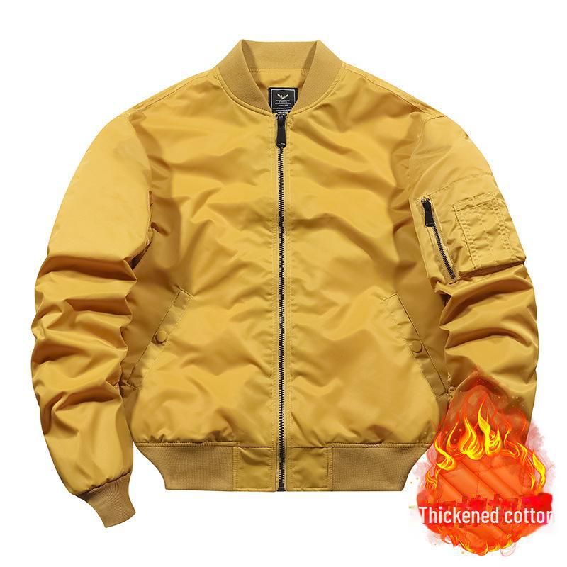 Chaqueta de vuelo MA1 de béisbol para hombre Primavera 2022 con logo estampado