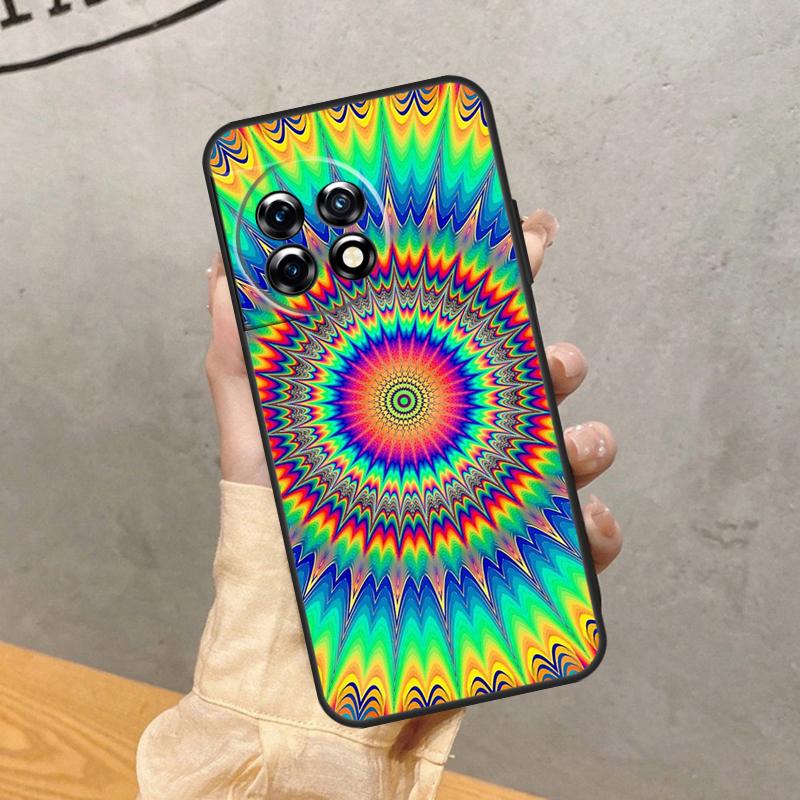 Vintage Ornament Case For OnePlus 15 15R 13R 13 13T 12 12R 11 10 9 Pro 10T Nord 5 CE 4 2 3 Lite N20 N30 Cover
