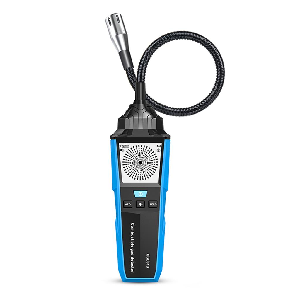 Portable Combustible Natural Gas Leak Location Determine Meter Tester Analyzer Accurate Detection with Sound Light Alarm