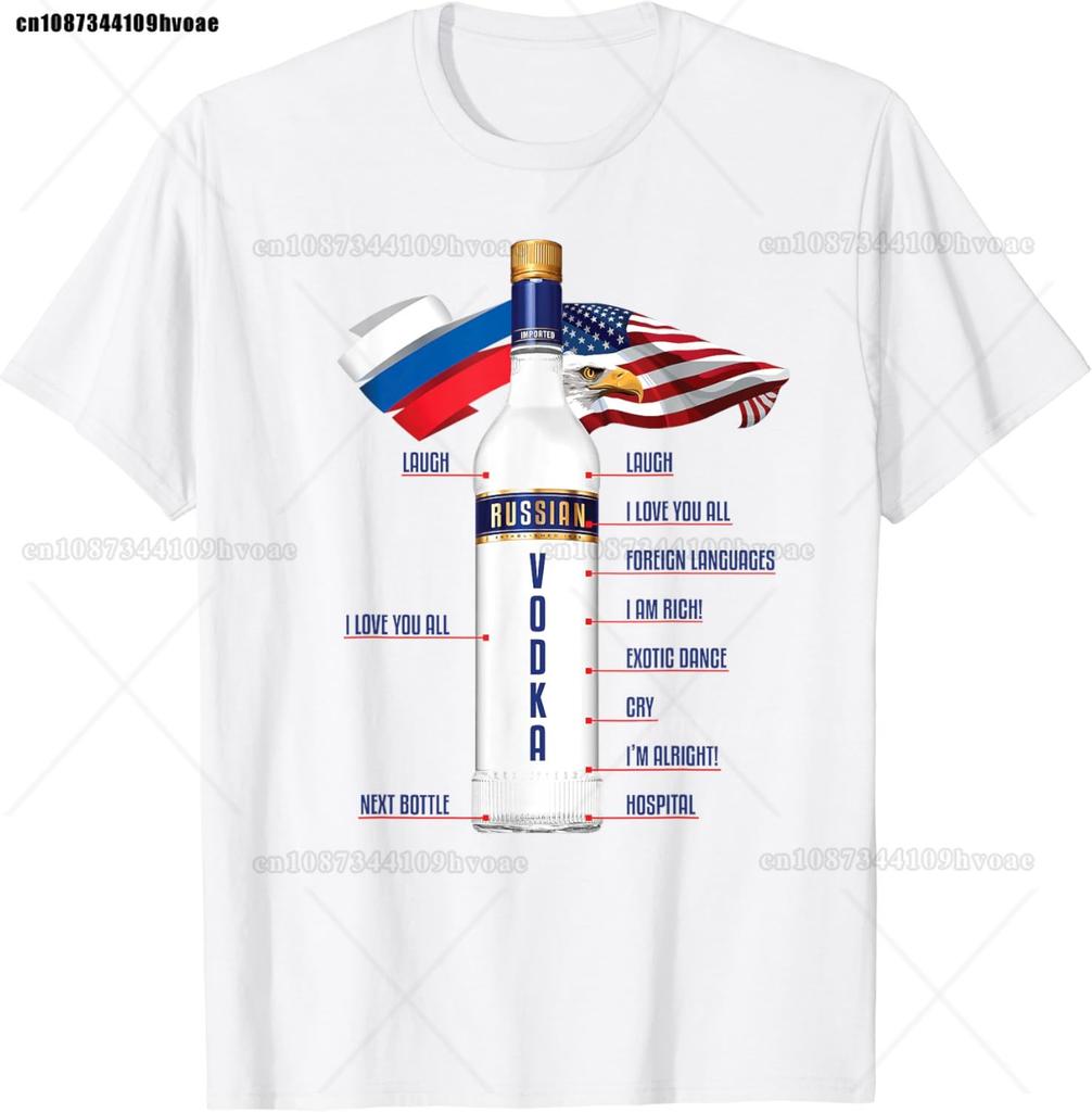 Soviet Propaganda DON'T TALK - WW2 USSR Russian T-Shirt Round Neck Russian Flag Short Sleeved Tops Tees Oversized T-shirt