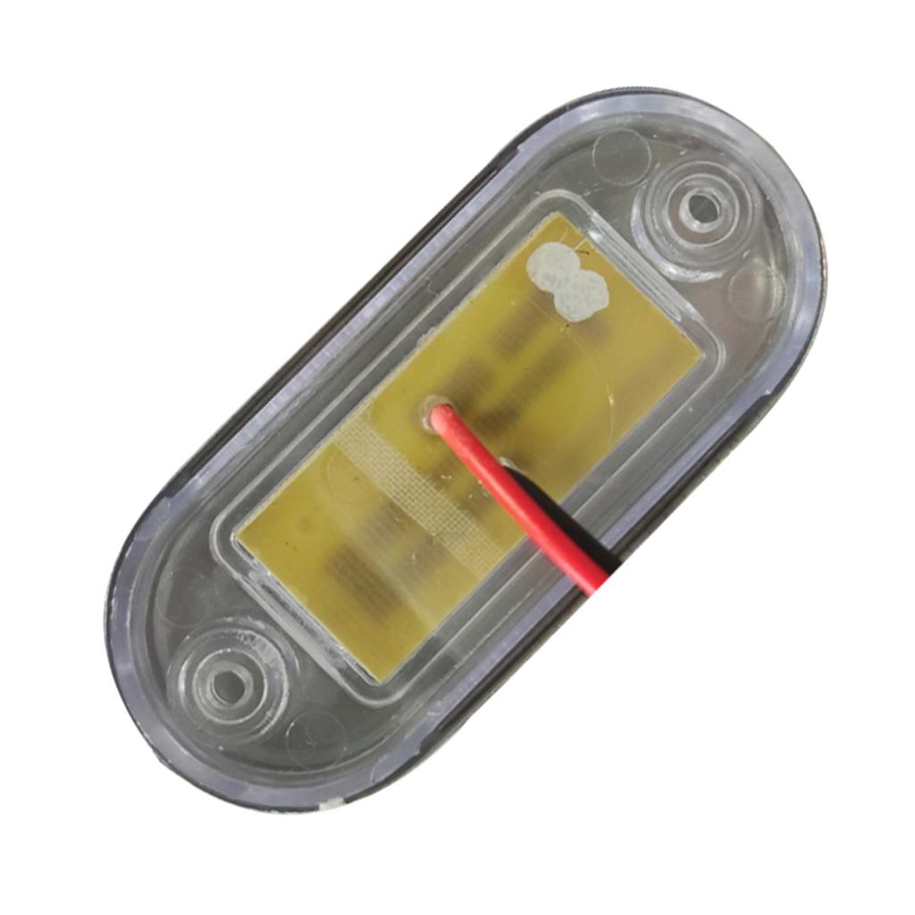 Edelstahl-Innenbeleuchtung, längliche 3-Zoll-LED-Gehweganzeige, Innen- und Außen-Innenbeleuchtung, Oberflächenmontagebeleuchtung