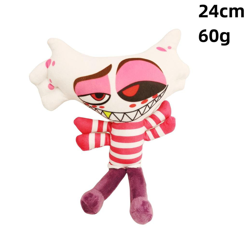 Grenzüberschreitendes Hazbin Hotel Helluva Boss Clown Plüschtier Geschenk
