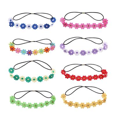 Mädchen Gänseblümchen Stirnbänder Elegantes Blumen Kopfschmuck Gänseblümchen Haarband Kopfschmuck Elegante Frühlings-Haarbänder Geburtstagsparty