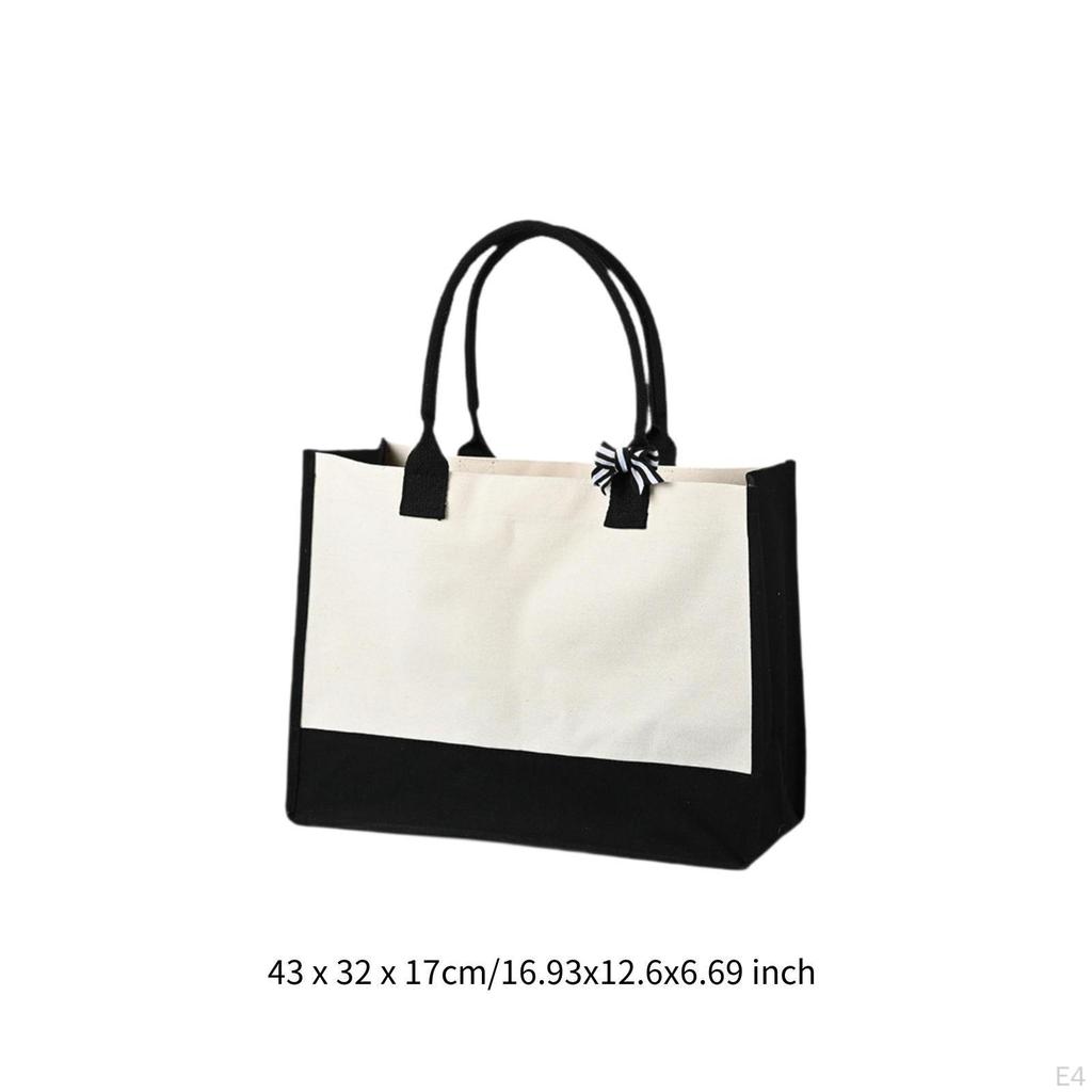 Canvas Tote Bag for Essentials