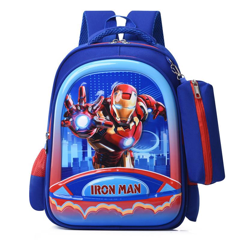 Trendy Kids Backpack Spiderman Kuromi Preschool Bag Cute Nylon Cartoon Design