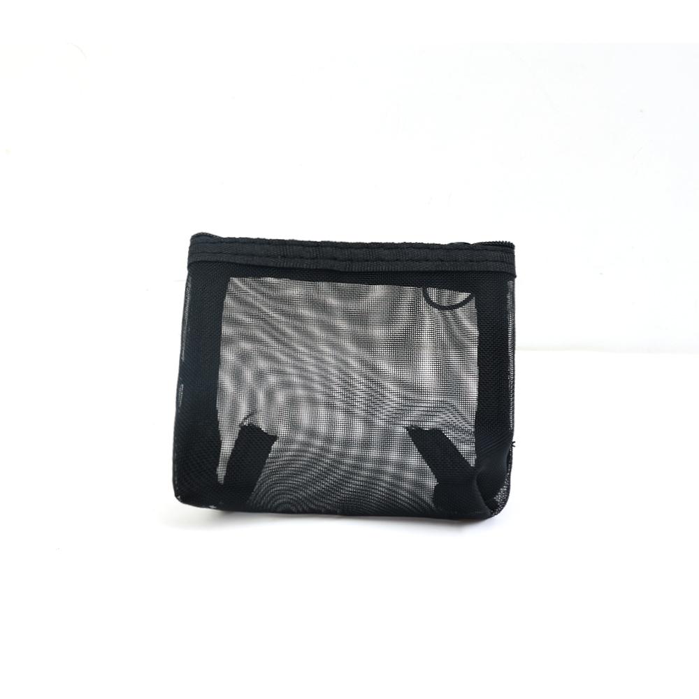 

1/3 шт. Черные сетчатые сумки Прозрачная косметичка Канцелярские товары Моющаяся косметичка на молнии Маленькая Большая Портативный дорожный органайзер Сумка для макияжа