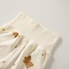 Children's Cotton Underwear Set: Wireless, High-Waisted Tummy Protection Pants, Toddler Autumn/Winter Two-Piece Base Layer.