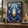 Argentina Football Diamond Painting Kit 5D Full Drill DIY Diamond Mosaic Wall Art Home Decor