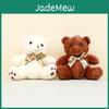 Mignon Porte-clés Peluche Ours en Peluche Adorable Charme Sac Ours Animal en Peluche Doux