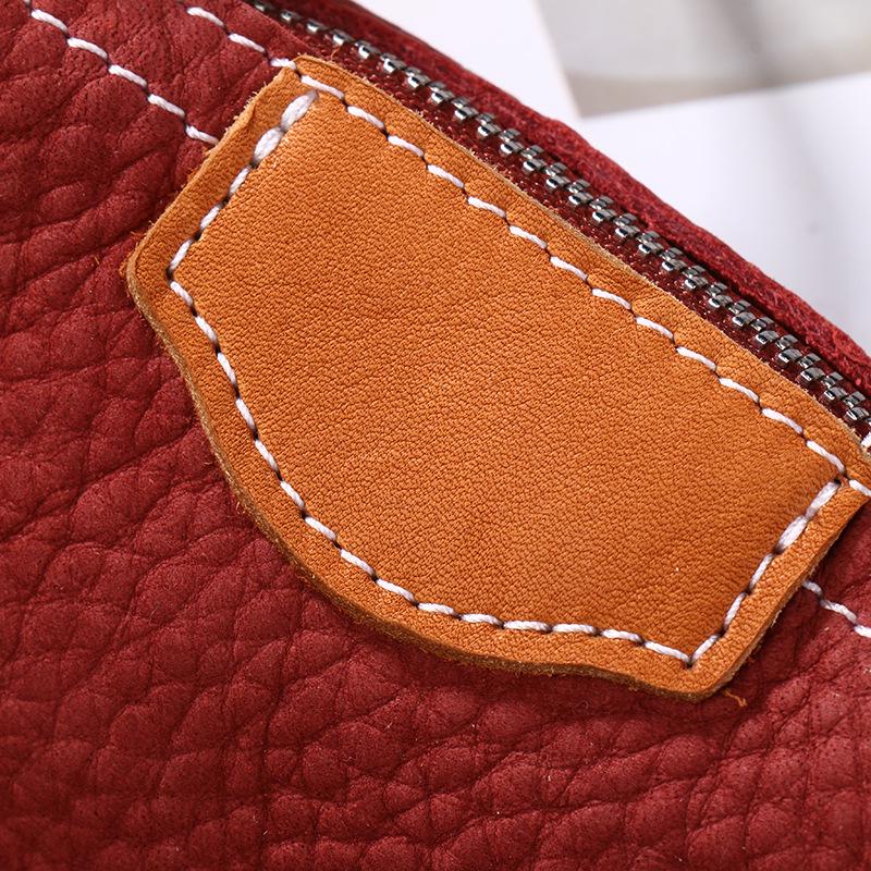 Mini Lipstick, Earphone & Coin Pouch for Women—Soft Cowhide, Japanese & Korean Style