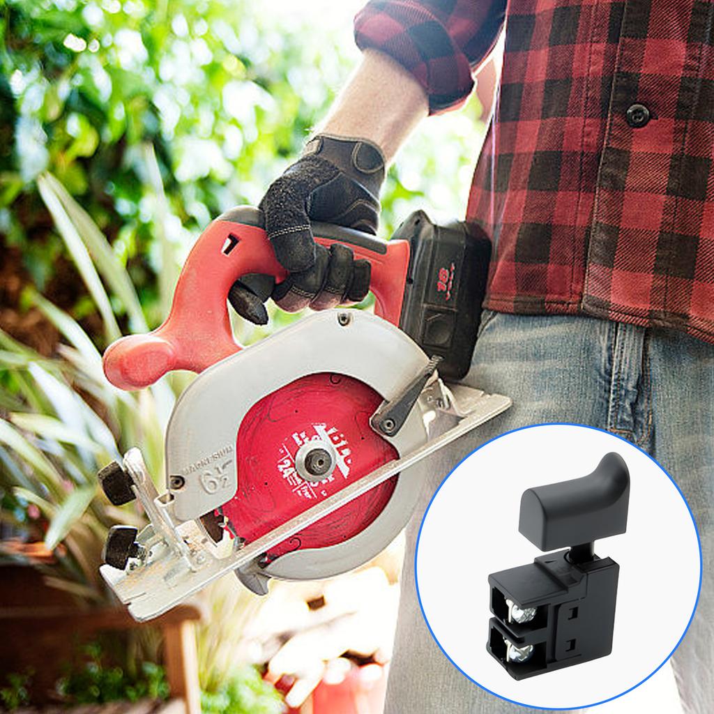 Bezpečný a pohodlný nezamykací elektrický spínač kladiva Spínač pro opravu elektrického nářadí Plastový pro zvýšení pracovní efektivity