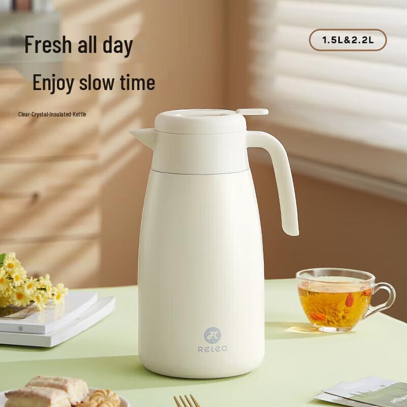 RELEA 316 Stainless Steel Large Capacity Insulated Kettle