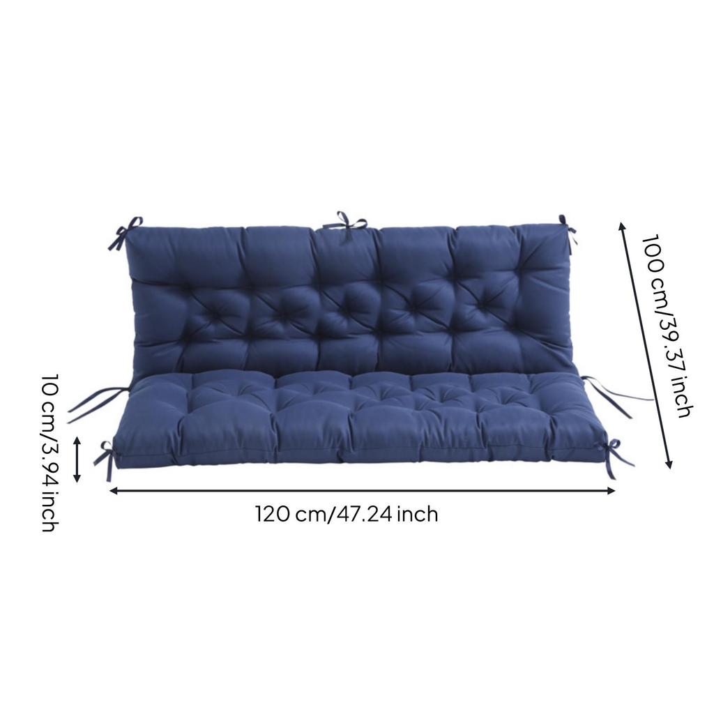 Waterproof Bench Cushion Sunproof Garden Sunlight Resistant