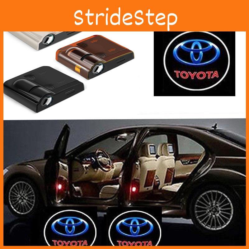 Langlebige Hochwertige Kabellose LED Einstiegsleuchten für Autotüren mit Toyota Logo