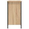 TV Cabinet in Sonoma Oak Finish 100 x 35 x 65 cm Engineered Wood