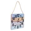 Wall Clock Square Silent Industrial Style Home Decoration Commercial Retro Decorative Clock