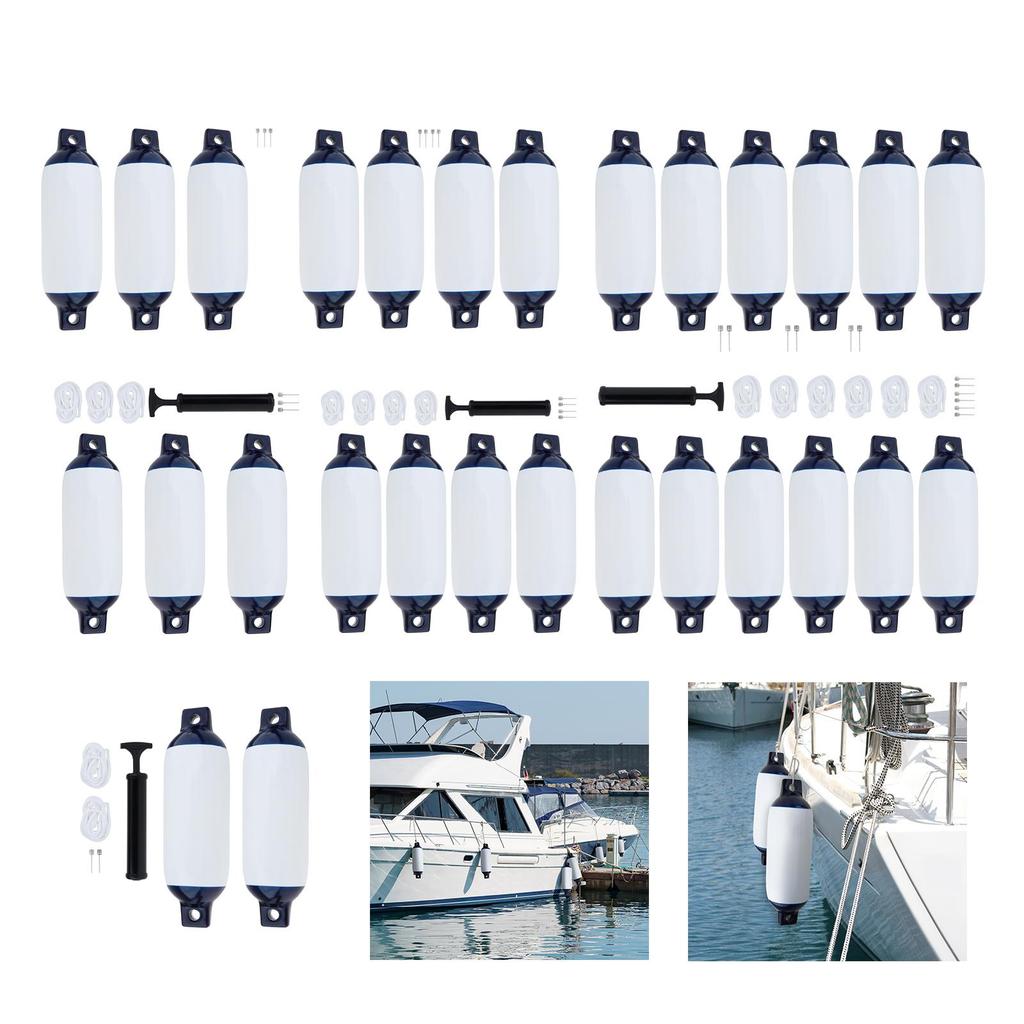 Bootskotflügel Fender Bootszubehör Bootsstoßstangen Fender für Dockschutz Anlegen von Yachten Festmacherpolster Sportboote