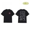 CORT Alcatraz Basic Short Sleeve T-Shirt Phantom Letter Print Couple Streetwear Teens