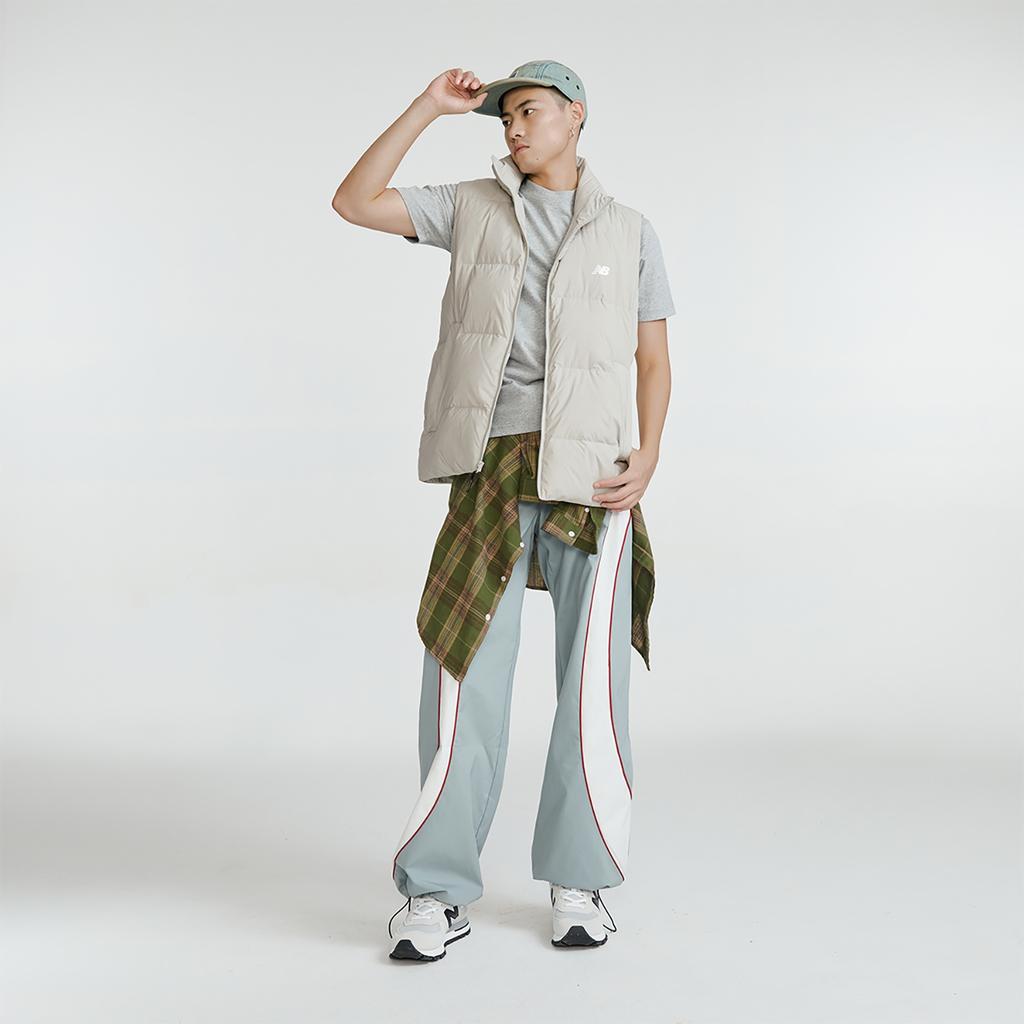 New Balance Outerwear Vests Asia Sizing 'Grey' Men's AMV34325-SEN