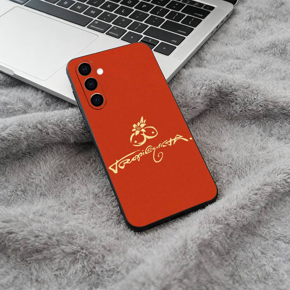 

Karol Tropicoqueta Soft Silicone phone Case for Samsung Galaxy A73/A71/A72/A70/A53/A52/A51 - Black Samsung a31