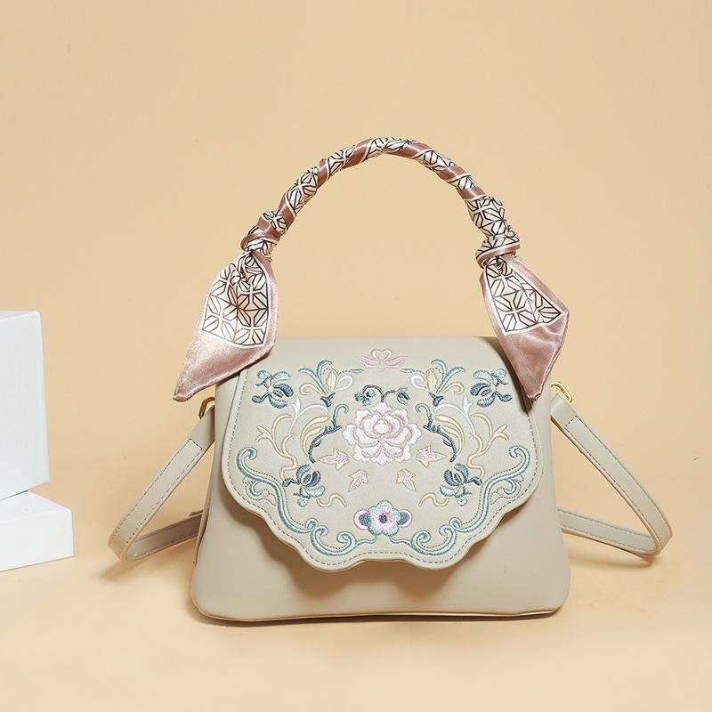 

Crossbody Bag for Women 2026 New Fashionable Embroidered Artistic Crossbody Bag with High Grade Sense for Women s Shoulder Bag