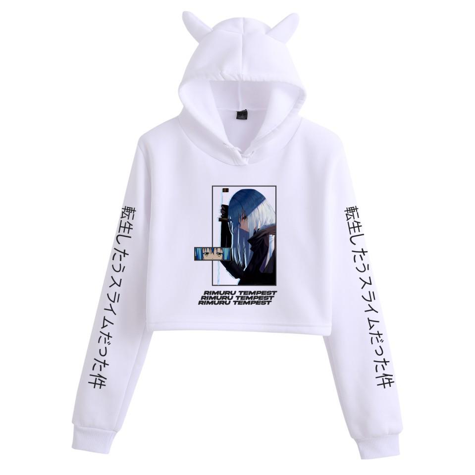 New Women's Cat Ear Hoodie: Reincarnated as a Slime Design