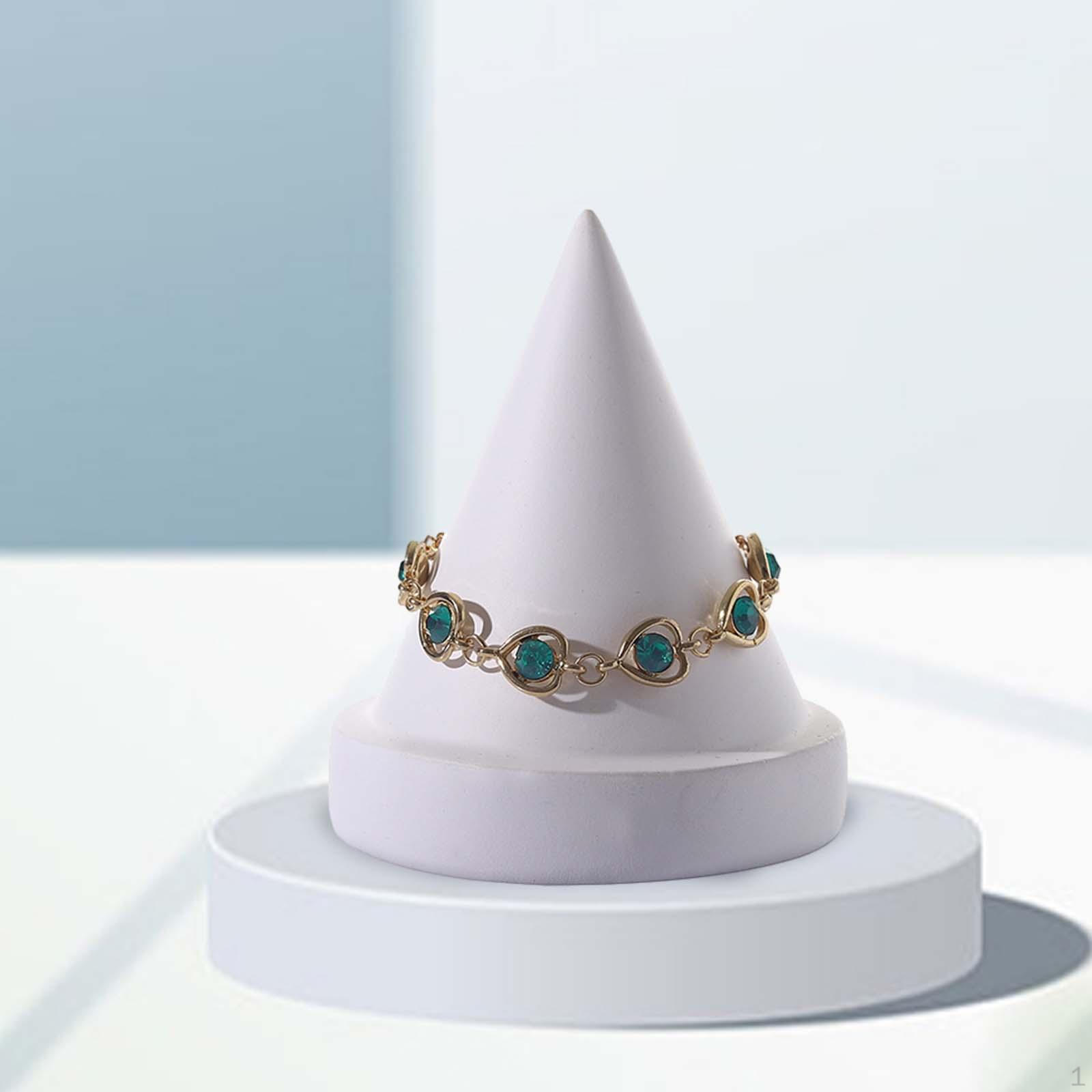 

Держатель для браслета, органайзер для ювелирных изделий, прочная элегантная подставка для организации часов белый