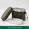Portable Aluminum Outdoor Lunch Box