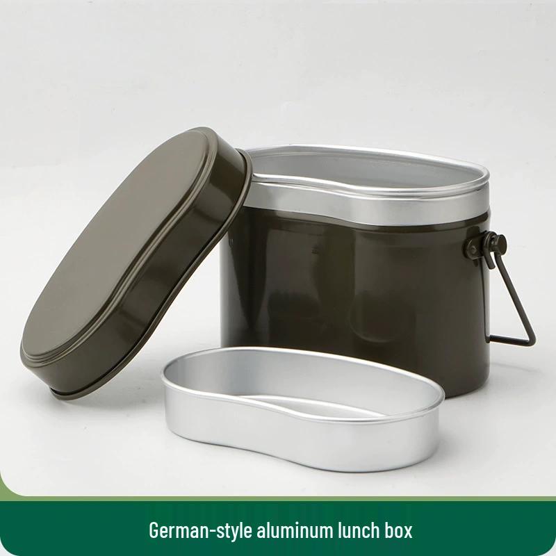 Portable Aluminum Outdoor Lunch Box