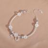 Handmade Moonstone Bracelet Women With Star Moon Charms Natural Crystal Jewelry Gift Travel Souvenir