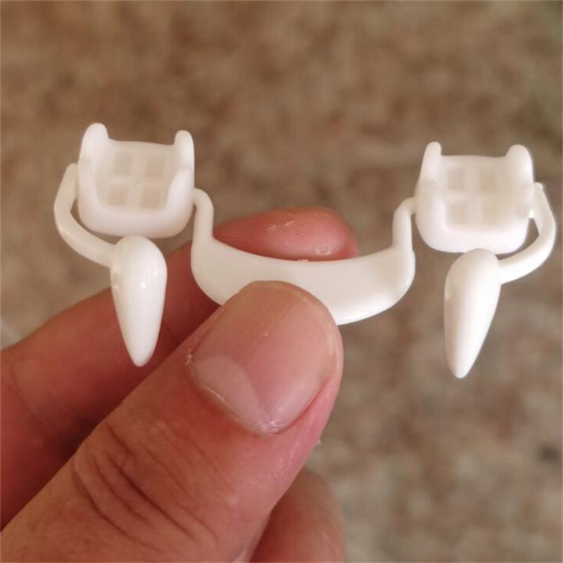 Vampire Fake Teeth Retractable Dentures Props Arty Costume DIY Cosplay Fake Teeth Trick Props Decor Halloween Masquerade Supplie