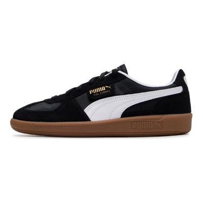 Tessuto Palermo Pelle Scamosciata di Bovino Sneakers Casual Basse Unisex Sneakers Nero Bianco 399341-06