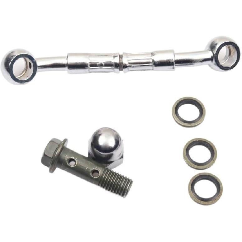 Modified Hydraulic Brake Hose Line Extension Connector Compatible With Universal Fitting 10mm Motorcycle Parts