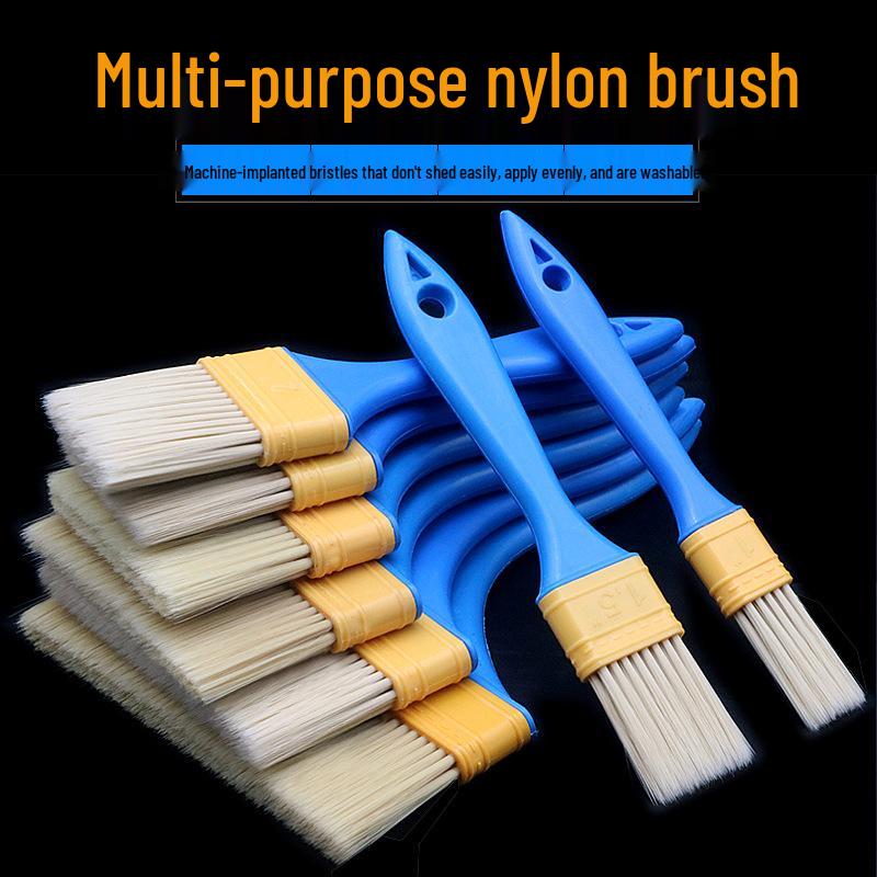 Industriële Nylon Lange Borstel Set - Duurzaam Schoonmaak- en Stofverwijderingsgereedschap met Niet-Afstotende Harde Borstelharen