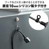 ELECOM Power Tap Extension Cord 2m with Dust Prevention Shutter, Polar Compatible, 3 Pin Plug Connectable, Black Swing Plug T-X01-2120BK